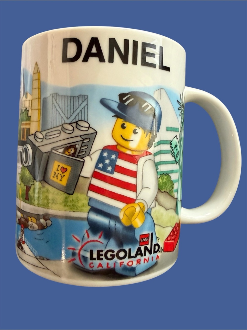 LEGOLAND CALIFORNIA Personalized Daniel Mug - 2011 - Picture 1 of 9